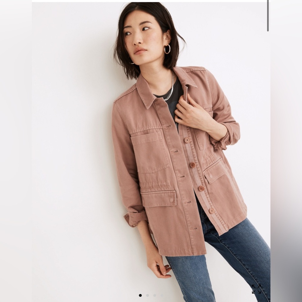 Madewell Chore Jacket- Faded Mauve